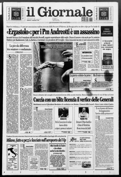 Il giornale : quotidiano del mattino